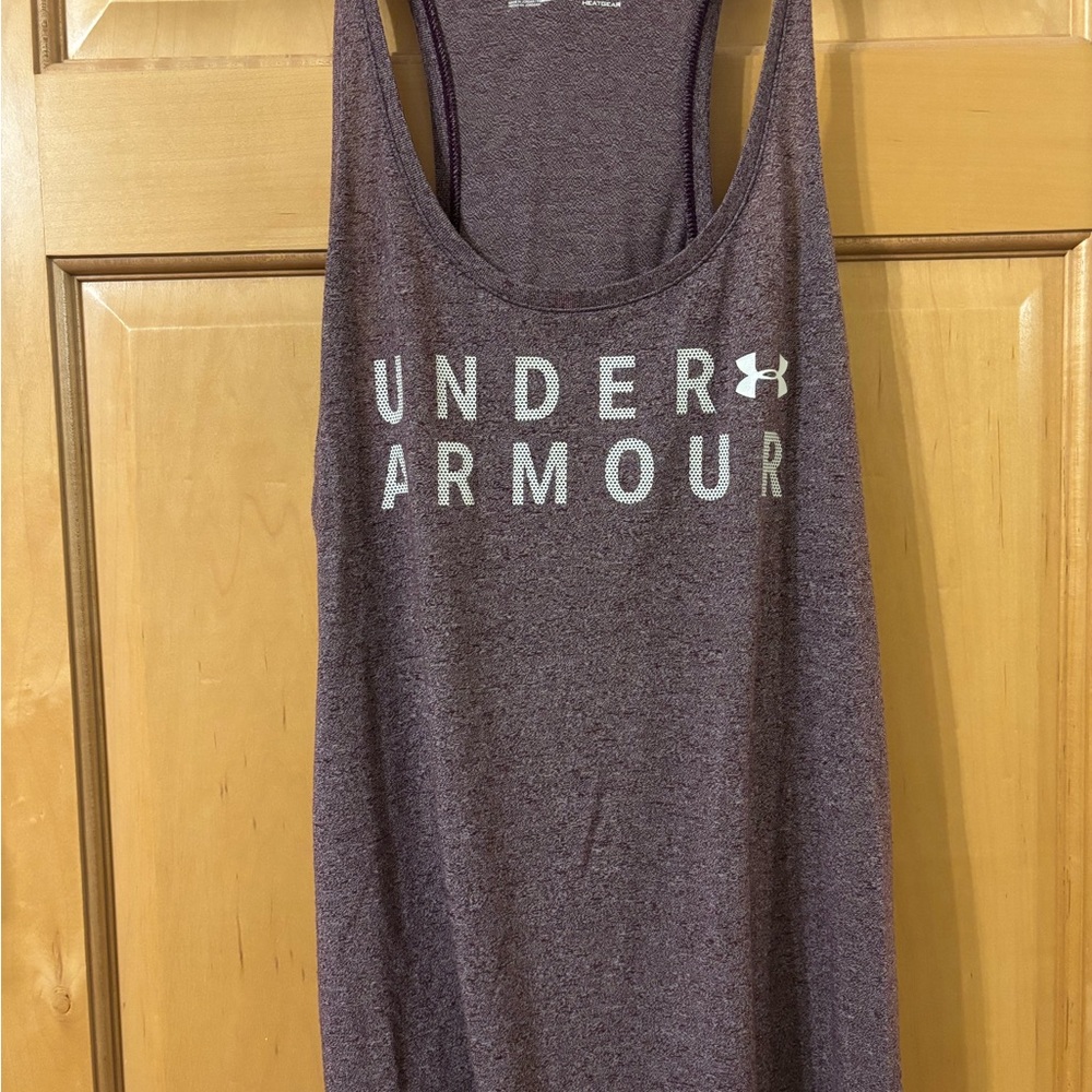 Under Armour Heathered Maroon Tank